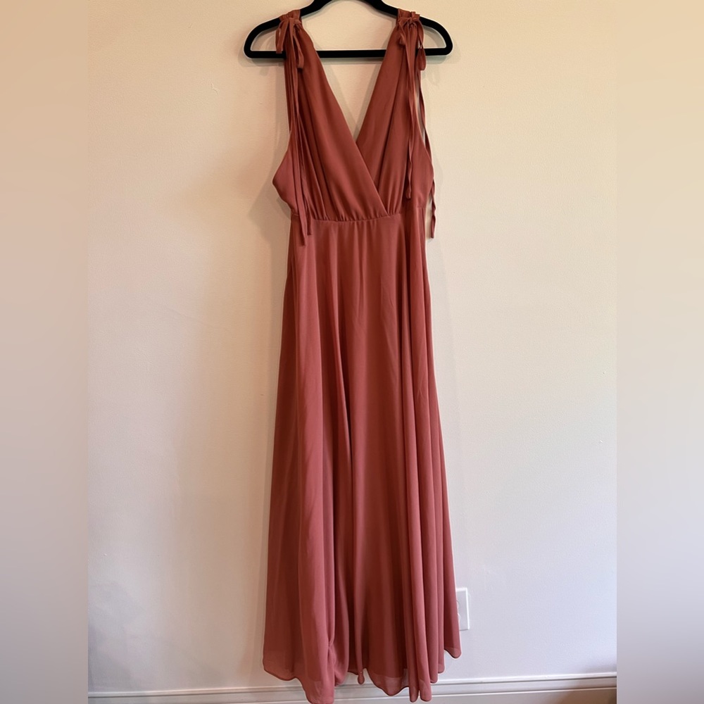 Mauve bridesmaid dress - Picture 3 of 6